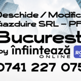 Infiintari firme, modificari si gazduire sediu social